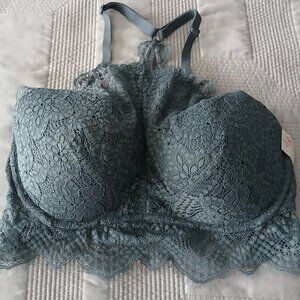 Victoria's Secret Pink lace covered push up bra Size S